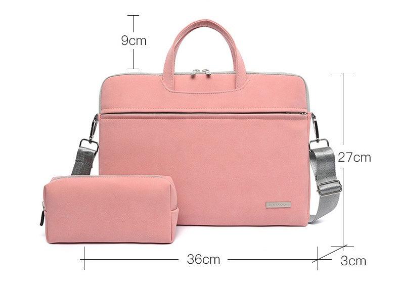 Women Laptop Bag Notebook Carrying Case Briefcase For Macbook - 1980649110253