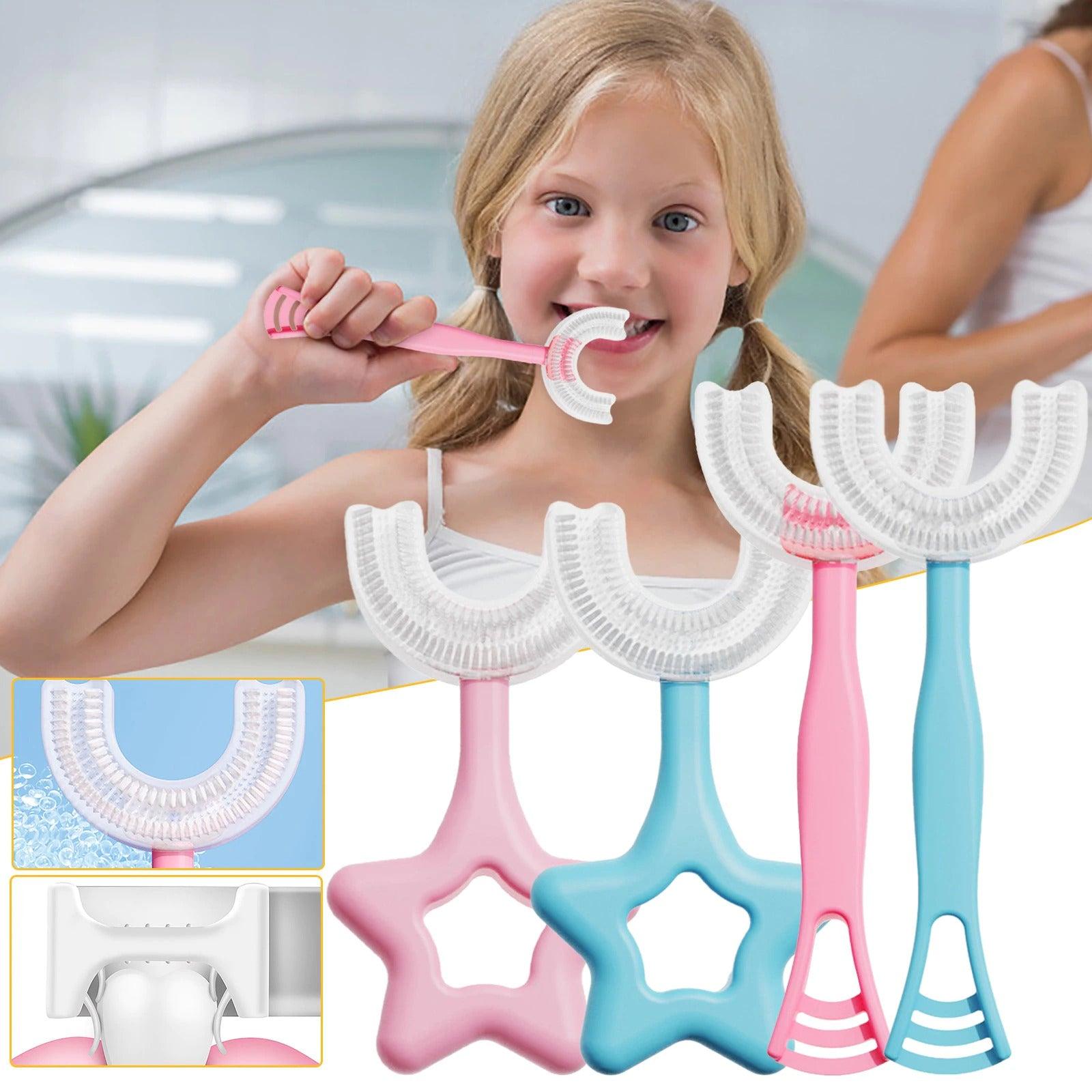 Escova de Dente Infantil 360° - escova-dentas