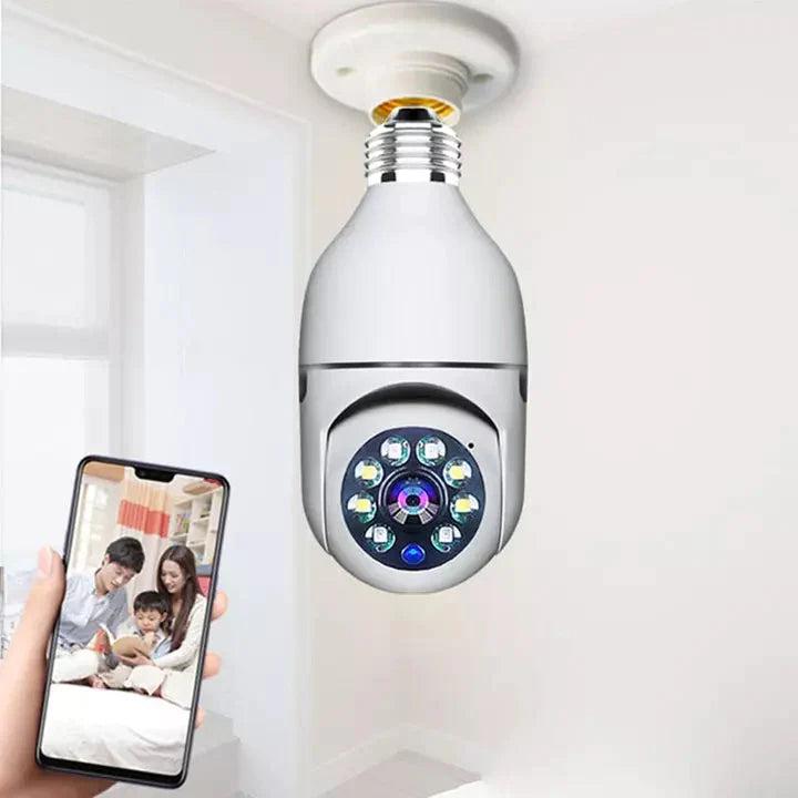 Câmera de Segurança Full HD Wifi Rotativa 360° | SmartCam 360º - camera-de-seguranca-full-hd-wifi-rotativa-360deg-smartcam-360o-colecao-eletronicos-01-techunt-838195