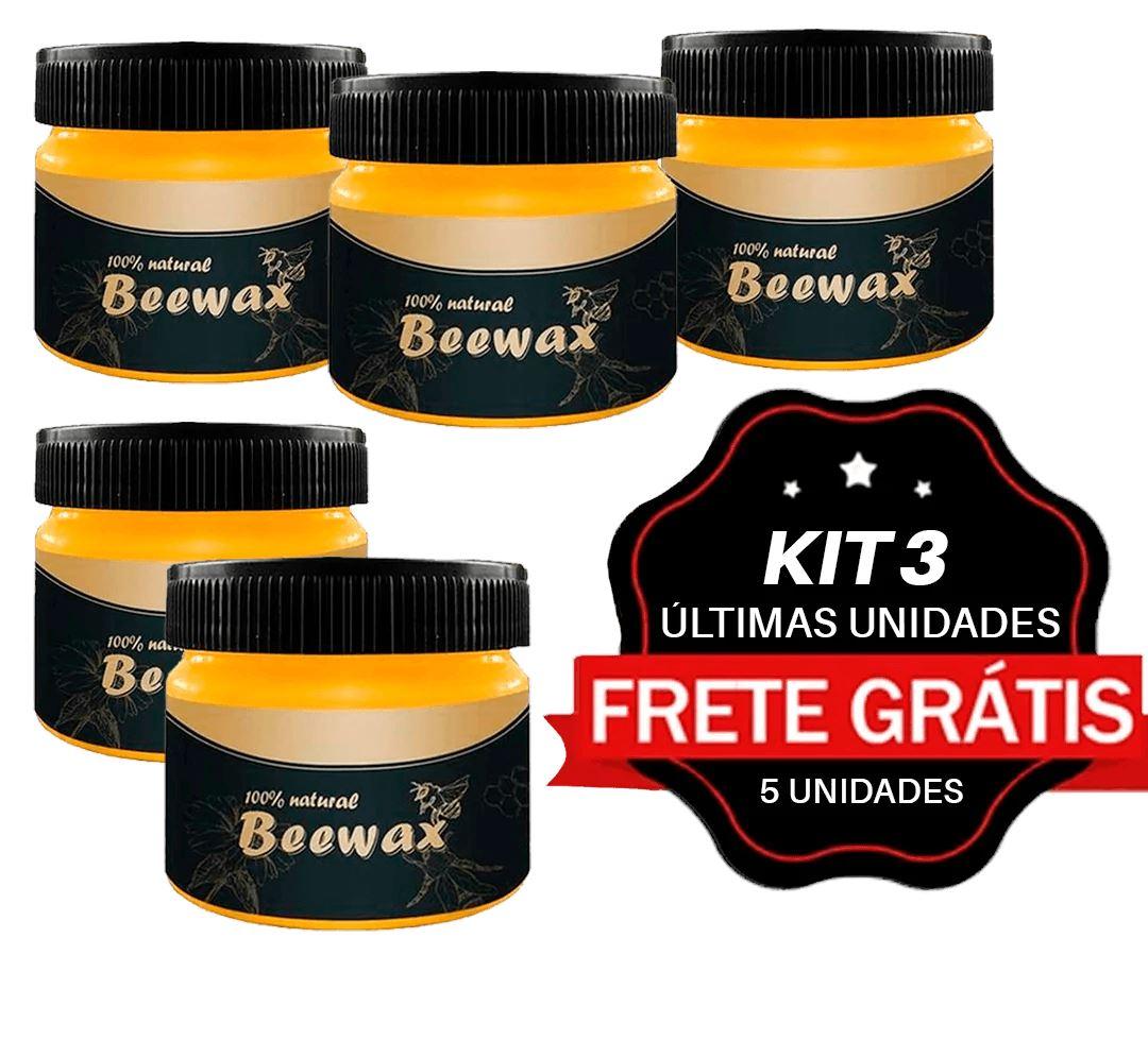 Cera Reparadora de Moveis de Madeira - Beewax - cera-reparadora-de-moveis-de-madeira-beewax-casa-14-loja-techunt-5-unidades-520008