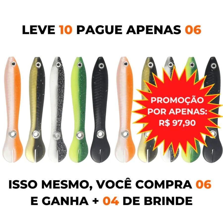 Isca de Pesca Artificial Realista Profissional - isca-artificial-realista-de-pesca-profissional-colecao-pesca-01-techunt-leve-10-iscas-e-pague-apenas-6-616782