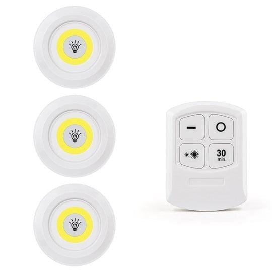 Luminária Led Smart + Controle Grátis - LigthOn - luminaria-led-smart-controle-gratis-ligthon-cc30-techunt-3-led-controle-gratis-678183