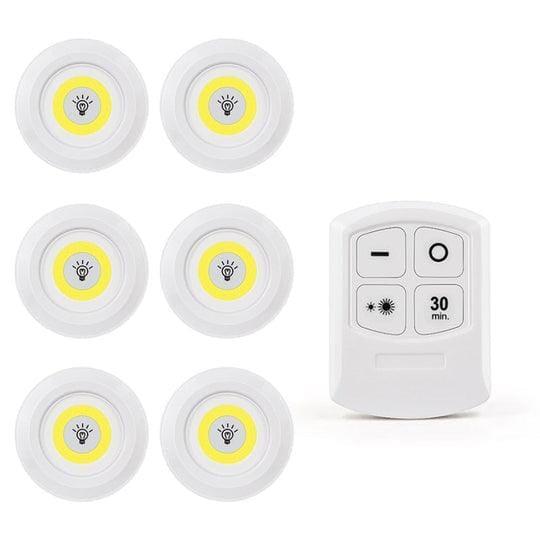 Luminária Led Smart + Controle Grátis - LigthOn - luminaria-led-smart-controle-gratis-ligthon-cc30-techunt-6-led-controle-gratis-618485