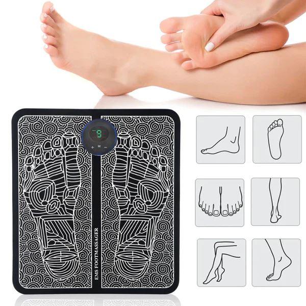 Massageador Elétrico RelaxPro 8 em 1 - Reduz Dores e Inchaços - massageador-eletrico-aliviumpro-reduz-das-dores-e-inchacos-brinde-eletronico-15-tec-hunt-692635